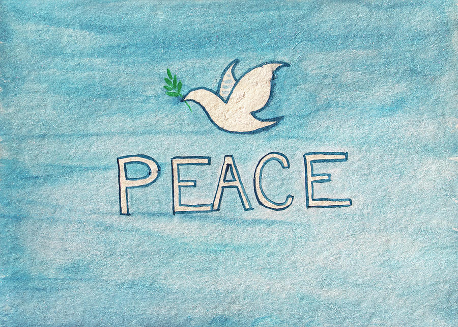 Peace Painting by Jean Haynes