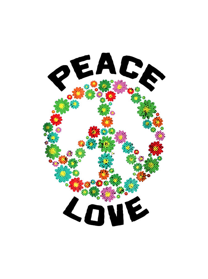 Peace Love Digital Art by Poer Wodi - Fine Art America