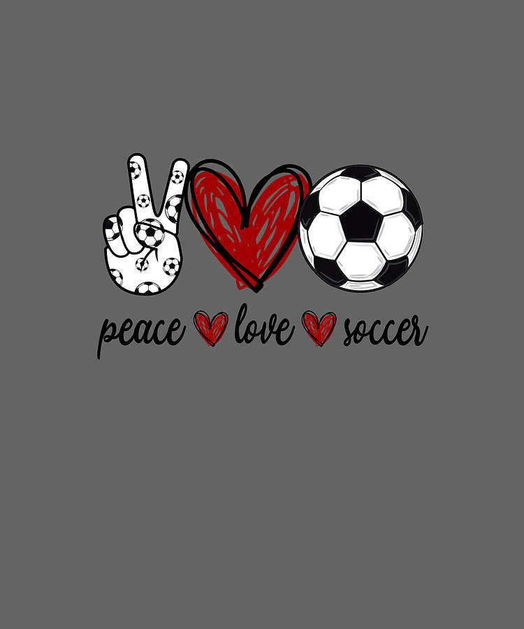 Free Free 182 Peace Love Soccer Svg SVG PNG EPS DXF File