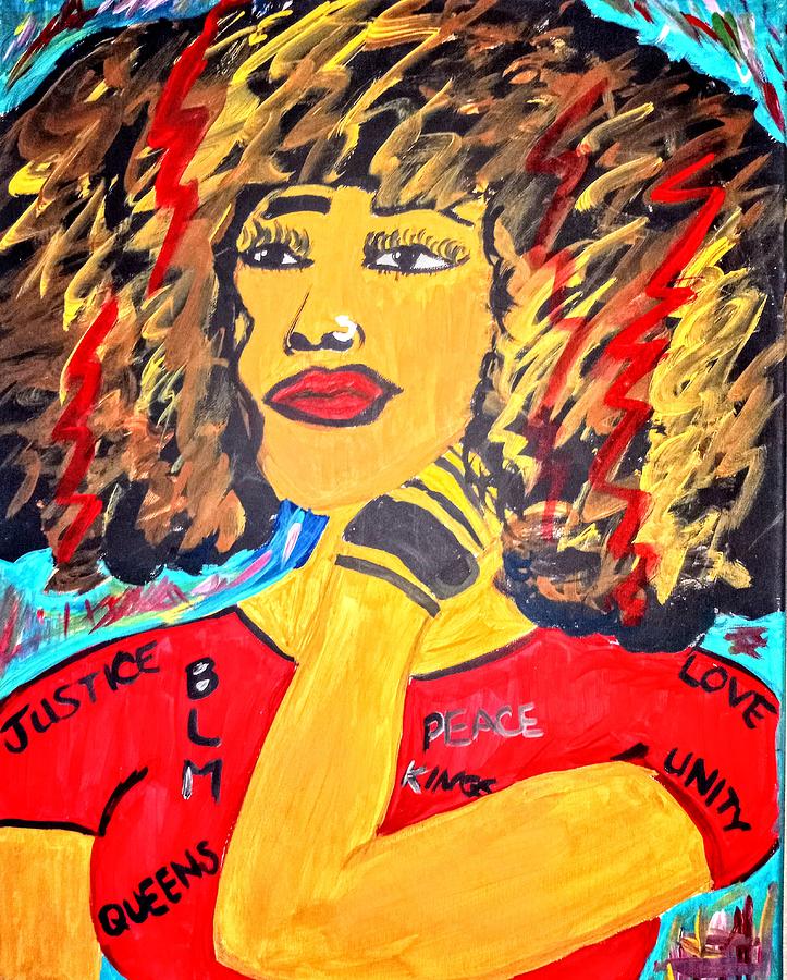 Peace Love Unity Painting by Tashena Glover - Fine Art America