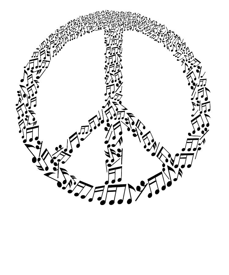 Peace Music Notes for Musicians, Music Teachers and Students Digital ...