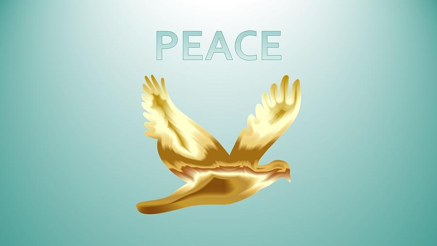 Peace Digital Art by Nancy Ayanna Wyatt and Gordon Johnson