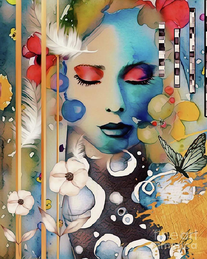 Peace of Mind Mixed Media by Jennifer Page