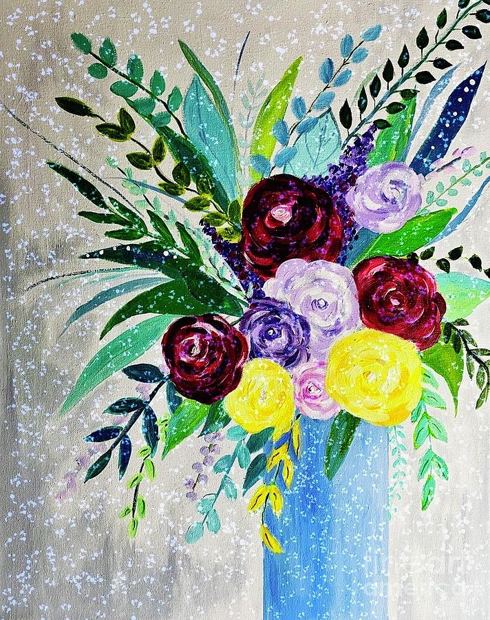 Flower Painting - Peace of Mind by Melinda Etzold