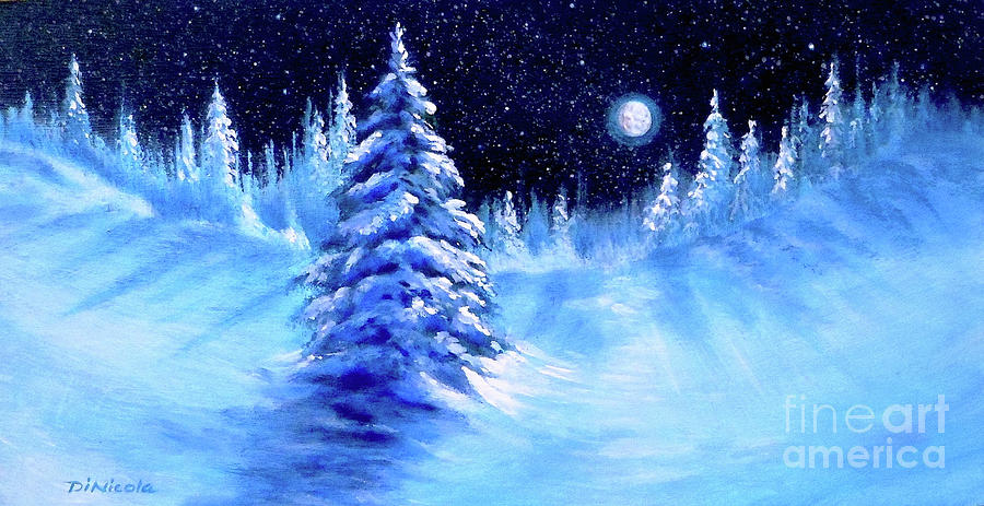 Peace on Earth Painting by Anthony DiNicola