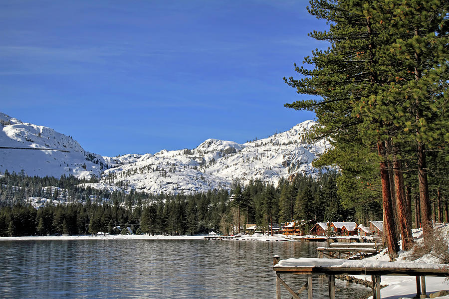 Peace on Earth at Donner Lake Photograph by Donna Kennedy
