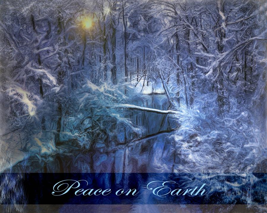 Peace on Earth Digital Art by Cordia Murphy