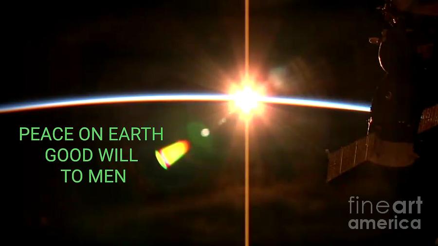 Peace On Earth Good Will To Men Photograph by Donna Brown Fine Art