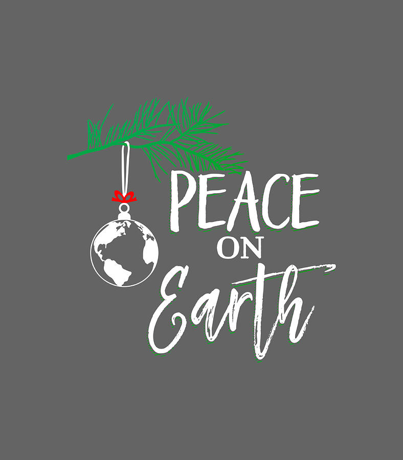 Peace On Earth Peaceful Christian Christmas Digital Art By Greyso Gita 