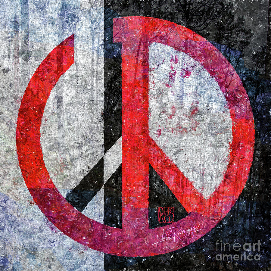 Peace Should Not Be Broken Painting by Horst Rosenberger