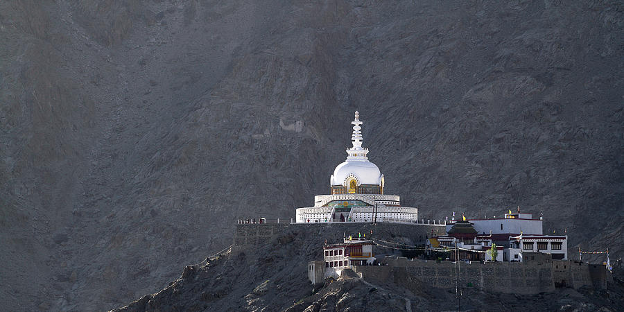 Peace Stupa Photograph by Murray Rudd