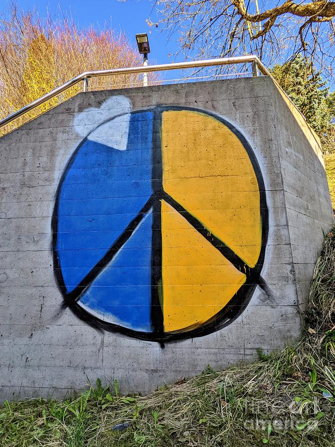 Peace For Ukraine #1 Photograph by Claudia Zahnd-Prezioso