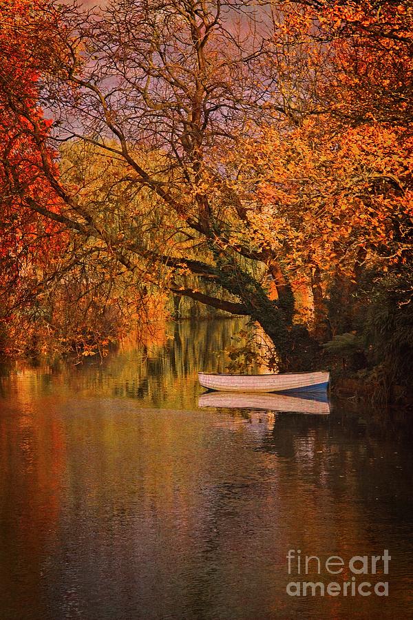 Peaceful Backwater - Stamford Lincolnshire Photograph by Martyn Arnold
