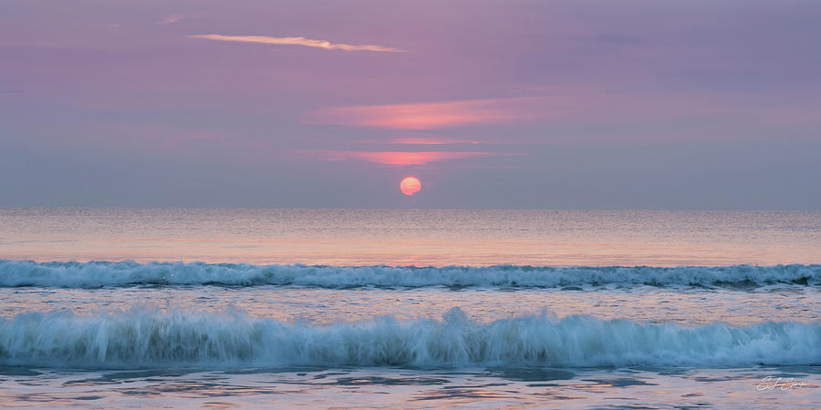 Beach Photograph - Peaceful Beginning by Steven Sparks