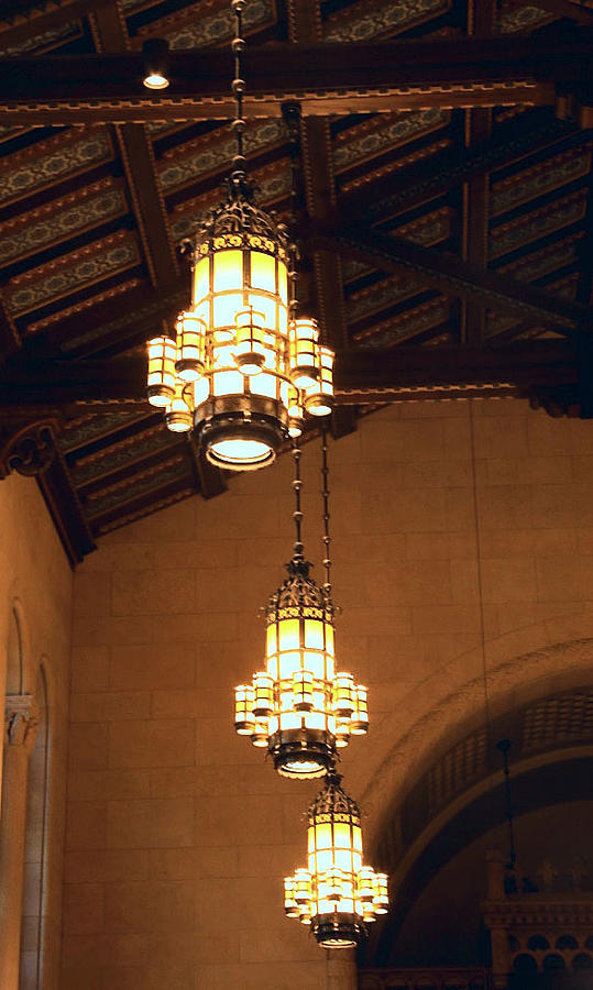 Peaceful Chandeliers Photograph by Tina M Daniels   Whiskey Birch Studios