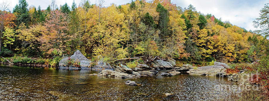 Fall Photograph - Peaceful Clear Creek by Paul Mashburn