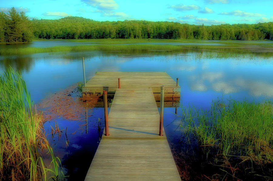 Peaceful Dock Photograph by David Patterson