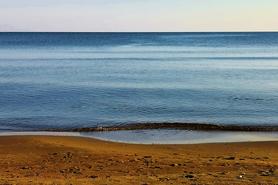 Peaceful Evening on a Zakynthos Beach Photograph by Jeremy Hayden