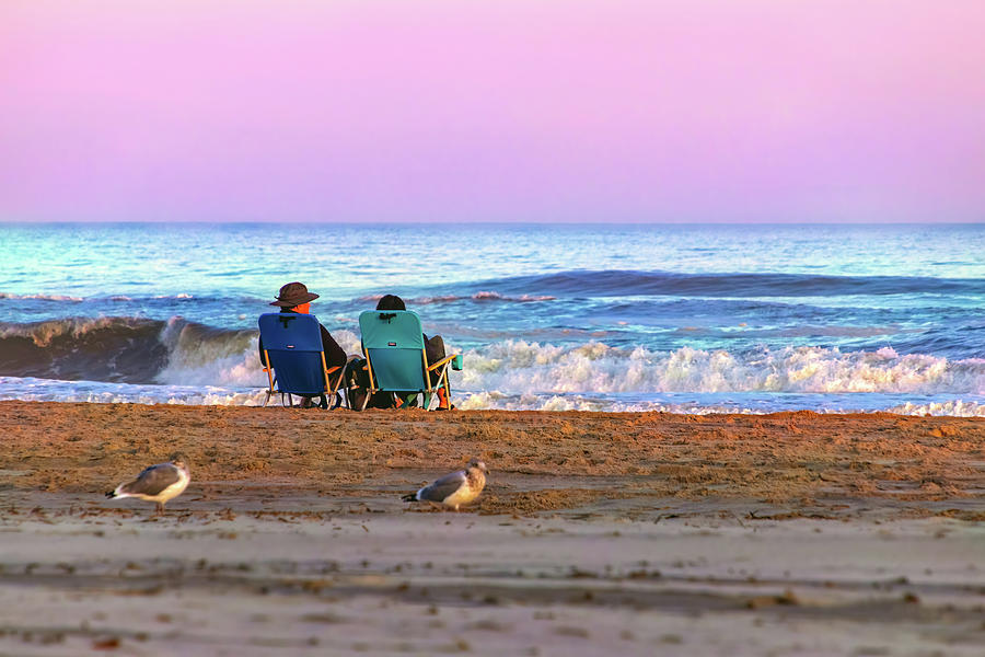 Peaceful Evening on the Beach Photograph by Carolyn Derstine