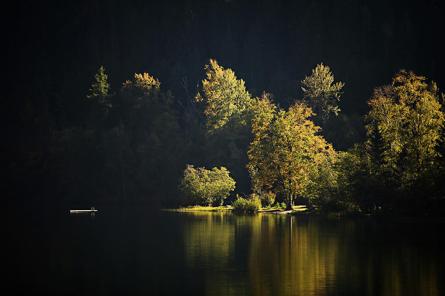 Peaceful Fall Evening Photograph by Ursula Abresch