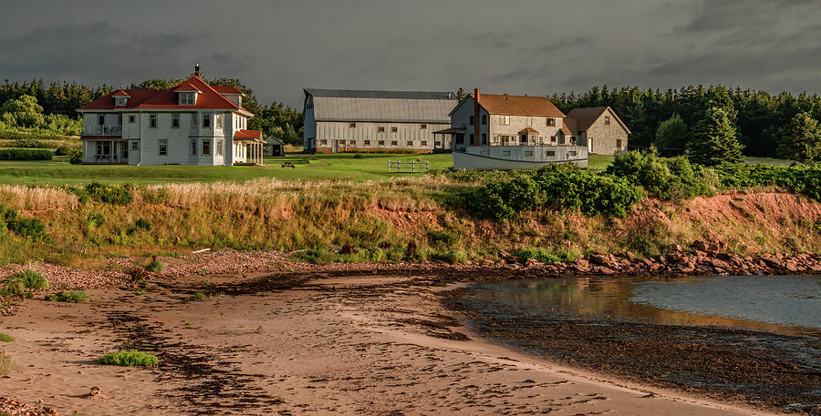 Peaceful Morning at Doyles Cove, Prince Edward Island Photograph by Marcy Wielfaert
