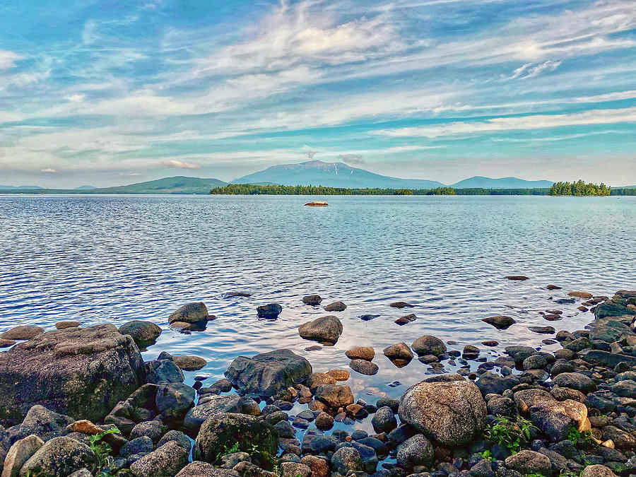 Peaceful morning on the lake Photograph by Monika Salvan