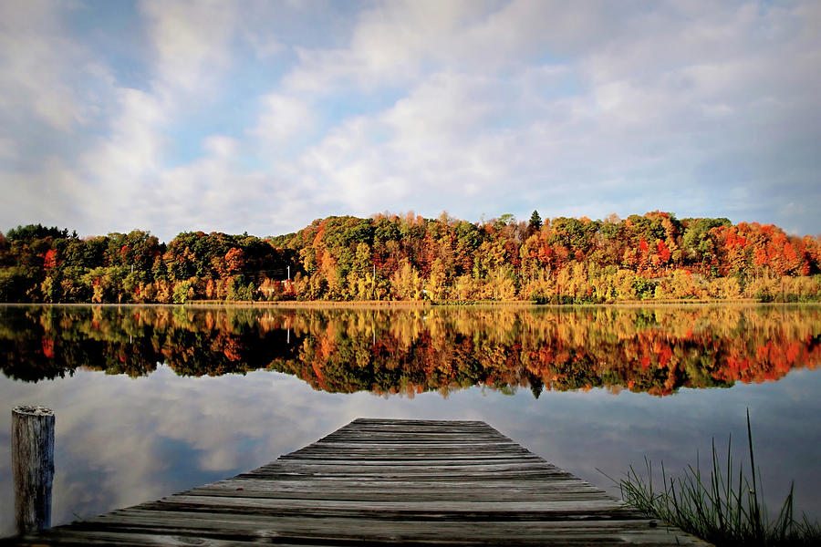 Fall Photograph - Peaceful Surroundings by DJ Florek