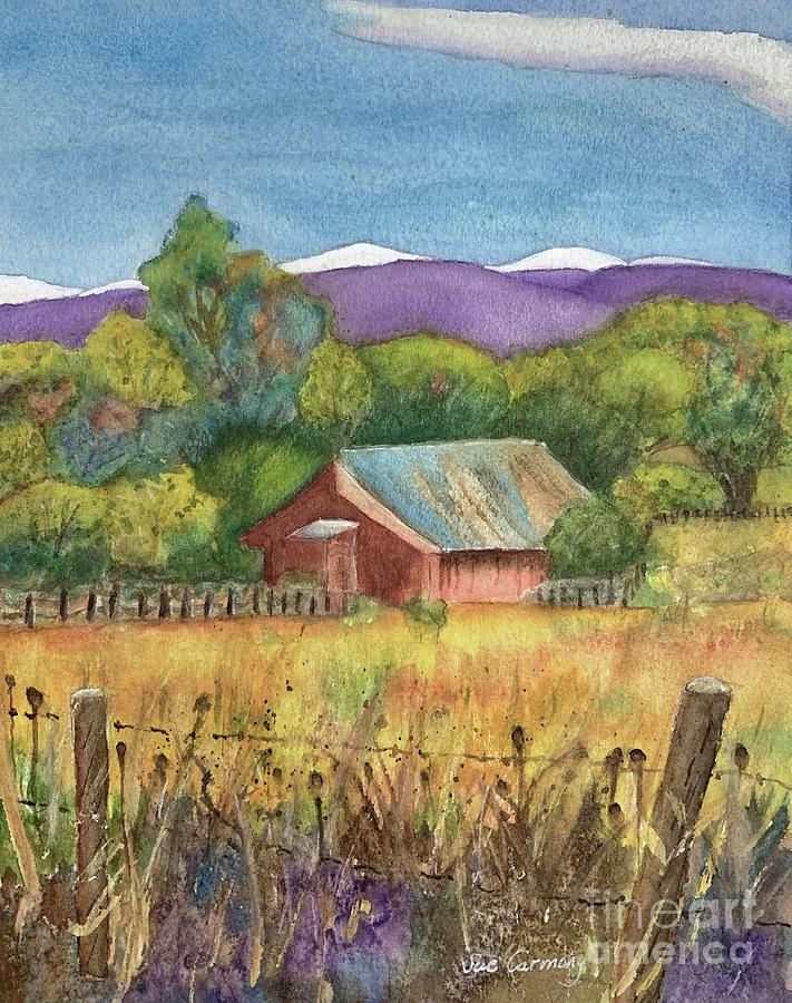Peaceful Valley Painting by Sue Carmony
