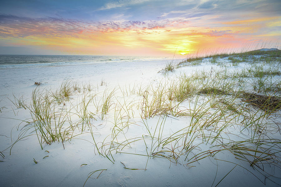 Peaceful View At The Gulf Islands National Seashore Florida Photograph by Jordan Hill