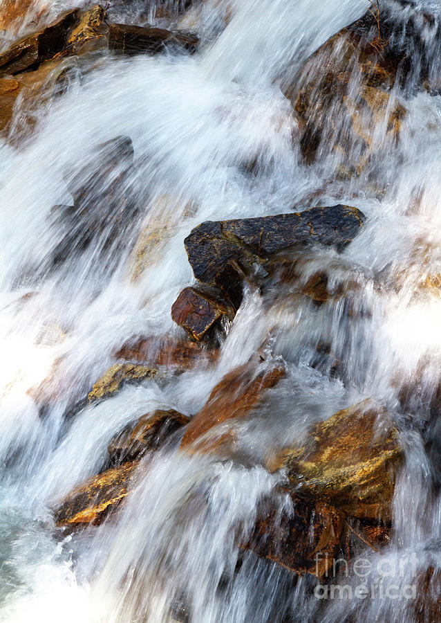Peaceful Waterfall Photograph by Chris Scroggins