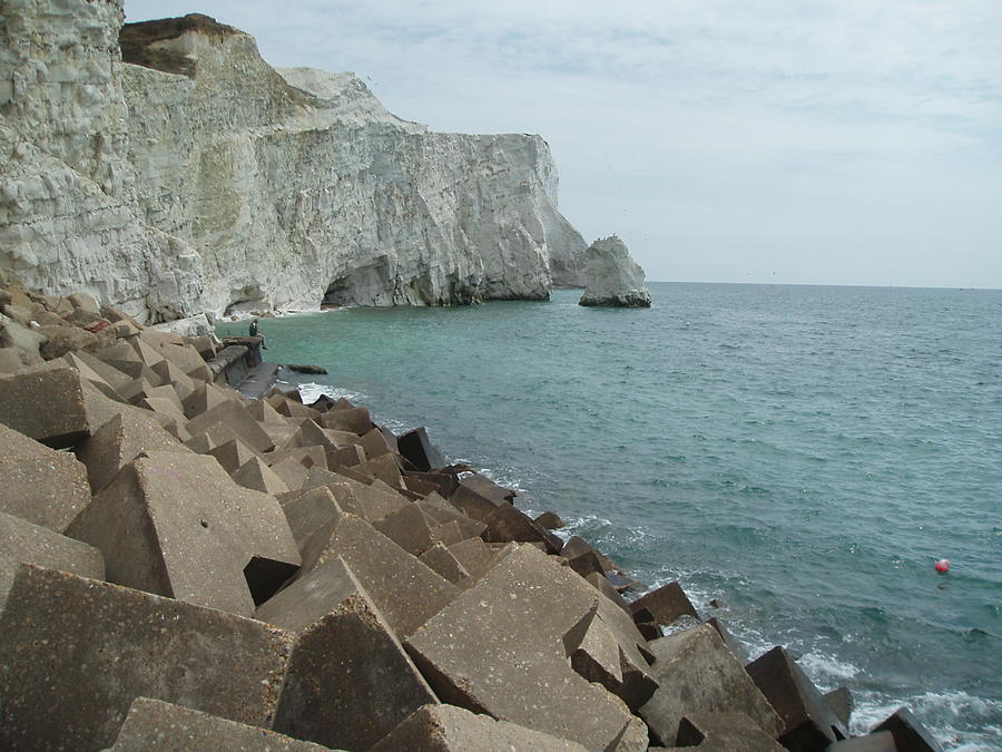 Peacehaven Cliffs Photograph by Anthony Fox