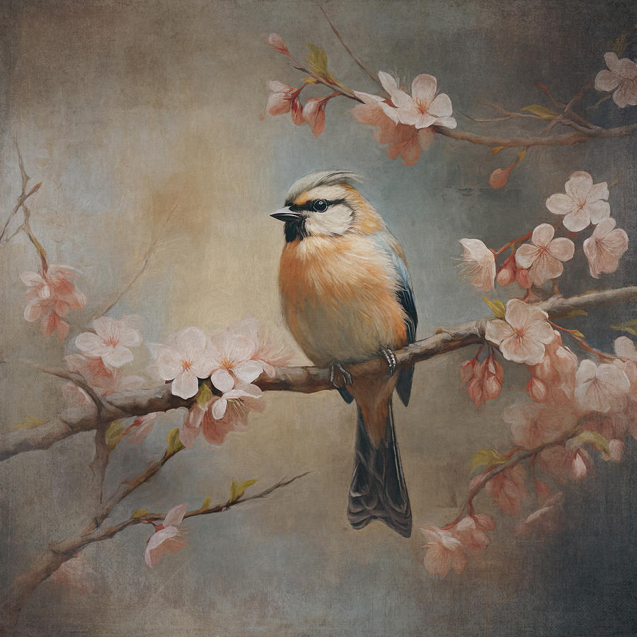 Peach Blossom  Digital Art by Maria Angelica Maira