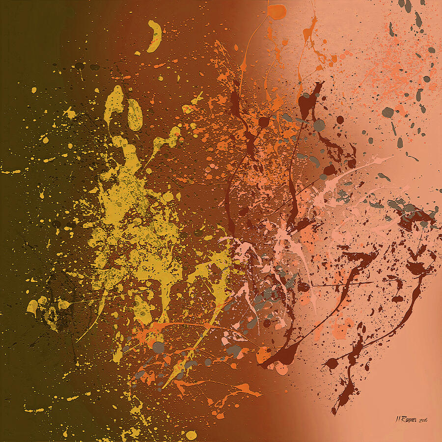 Peach Flurry Digital Art by Bamalam Art Peach Flurry Digital Art by Bamalam Art
