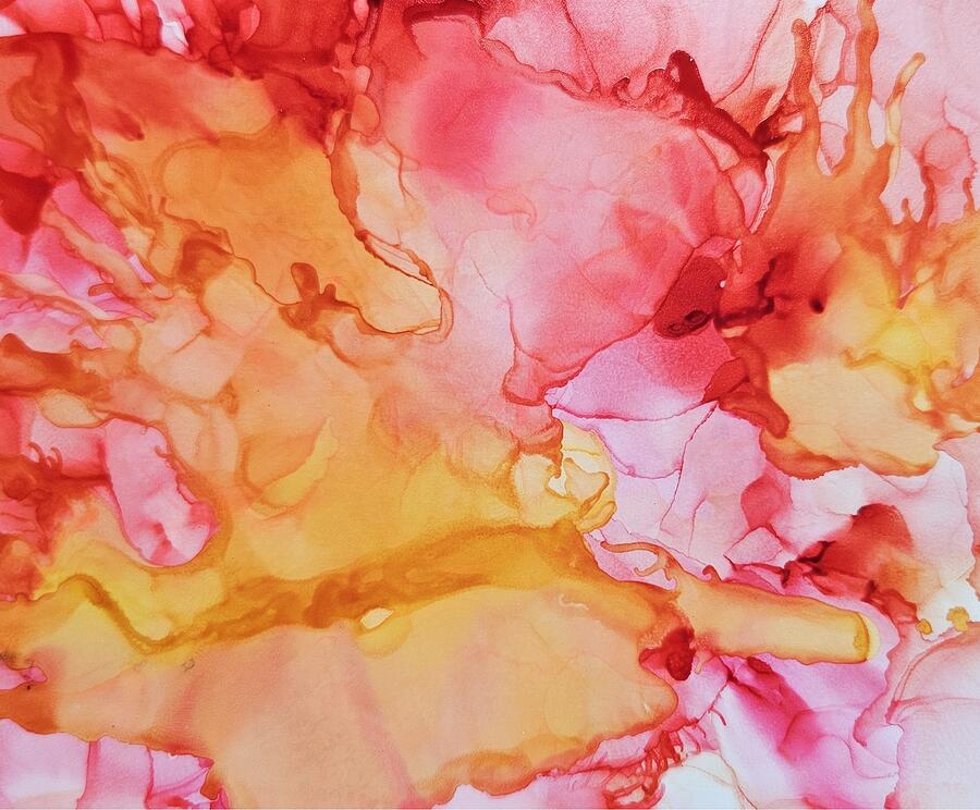 Peaches and cream Painting by Carol Corliss Peaches and cream Painting by Carol Corliss