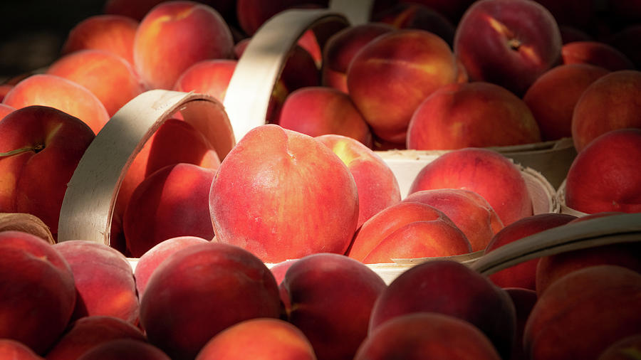 Peaches-N-Light Photograph by John Kirkland