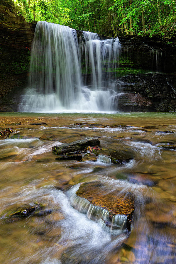 Peachtree Falls Photograph by SC Shank