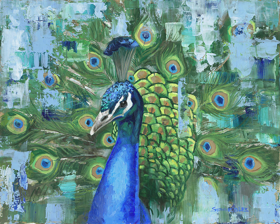 Peacock Painting by Stephanie Lee - Fine Art America