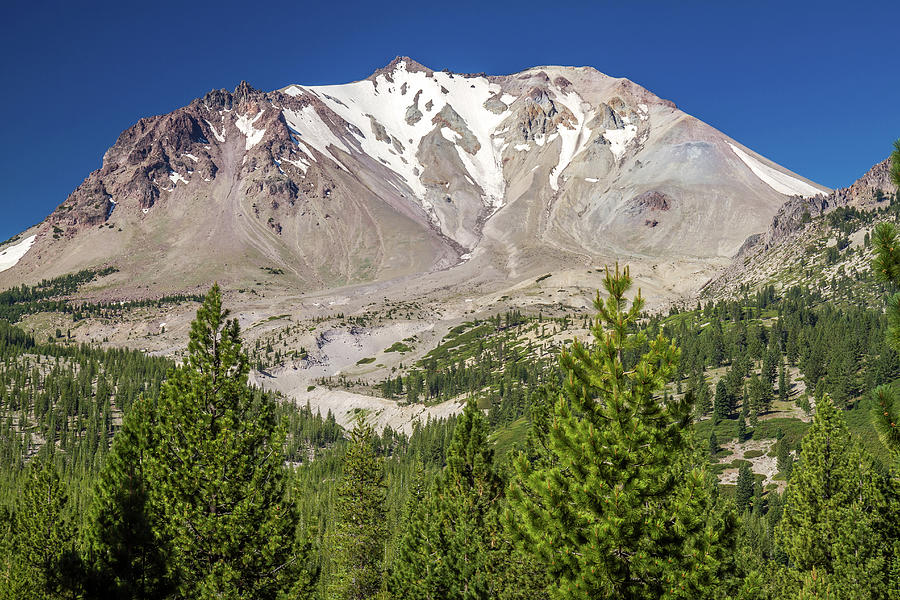 Peak of Mount Lassen Photograph by Pierre Leclerc Photography