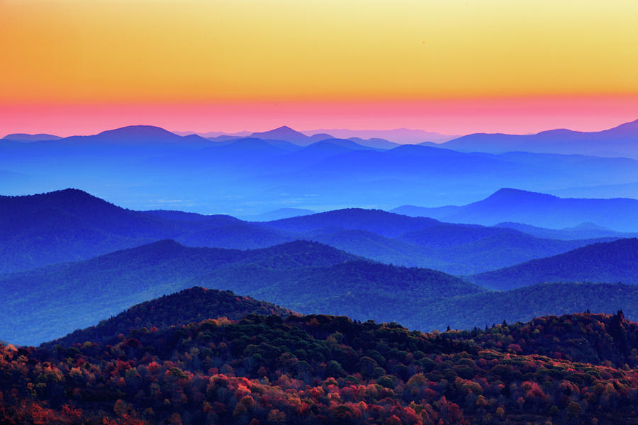 Peaks and Valleys Photograph by Carol VanDyke | Fine Art America