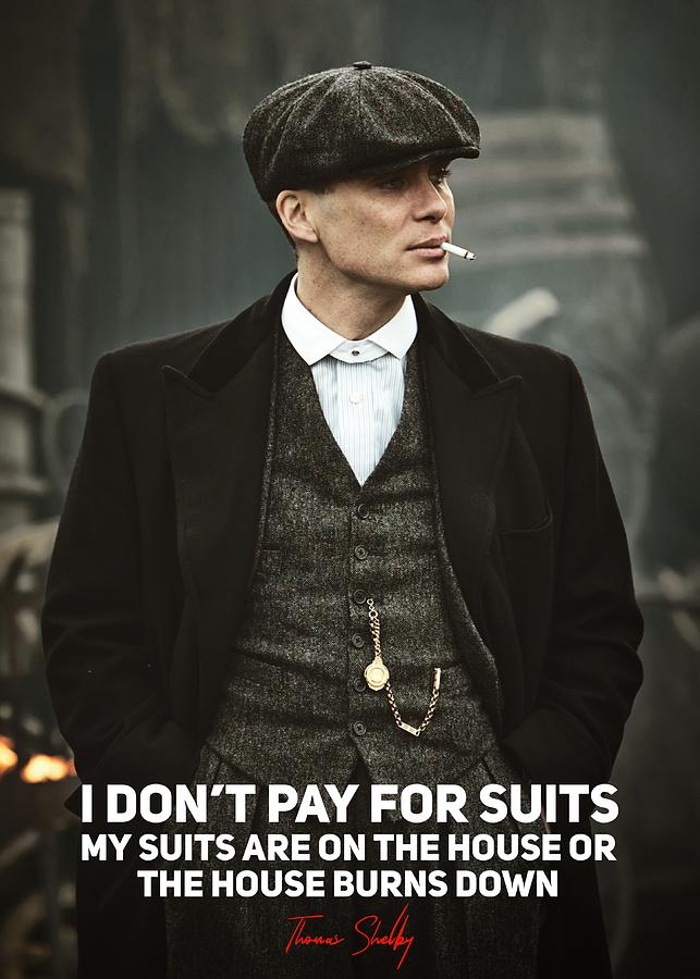 Peaky Blinders Digital Art by Pixel Nation | Pixels