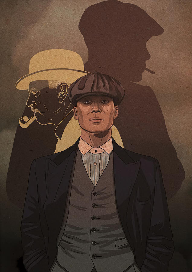 Peaky Blinders Poster girl Painting by Davis Hunter - Pixels