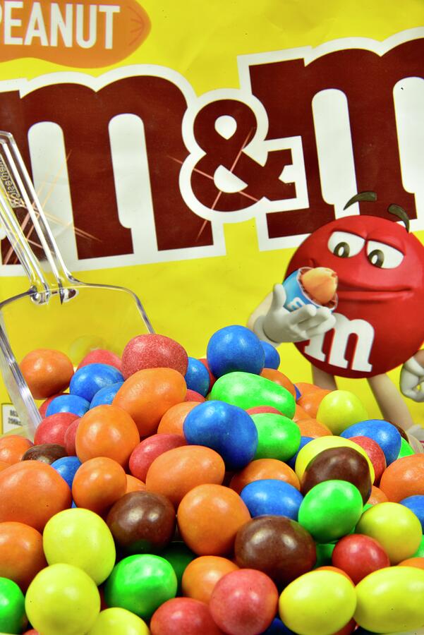 Candy Photograph - Peanut M and Ms by Neil R Finlay
