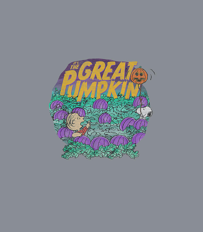 Peanuts Halloween Linus Snoopy Great Pumpkin Digital Art by Marloz ...