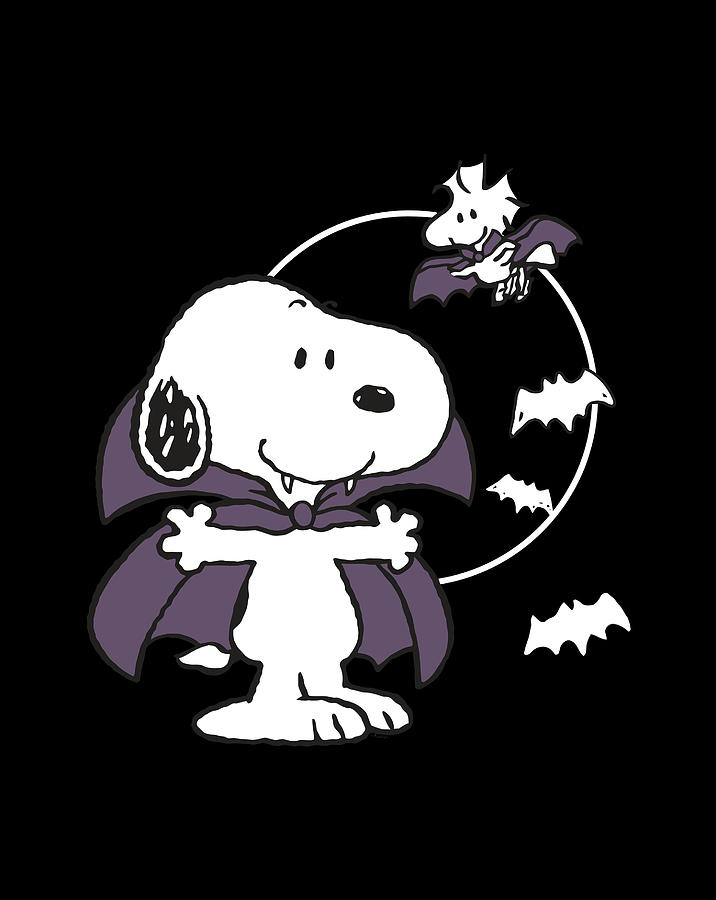 snoopy vampire plush