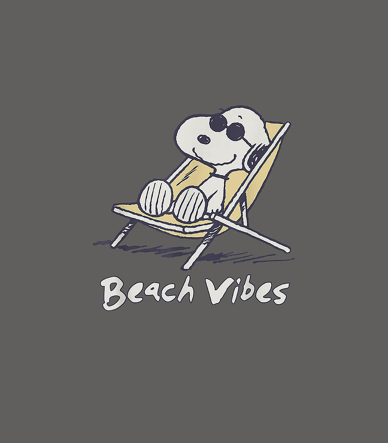 Peanuts Snoopy Beach Vibes for the whole family ch Digital Art by ...