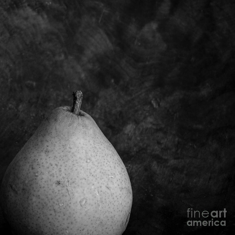 Pear Bare Minimalism Photograph by Ella Kaye Dickey