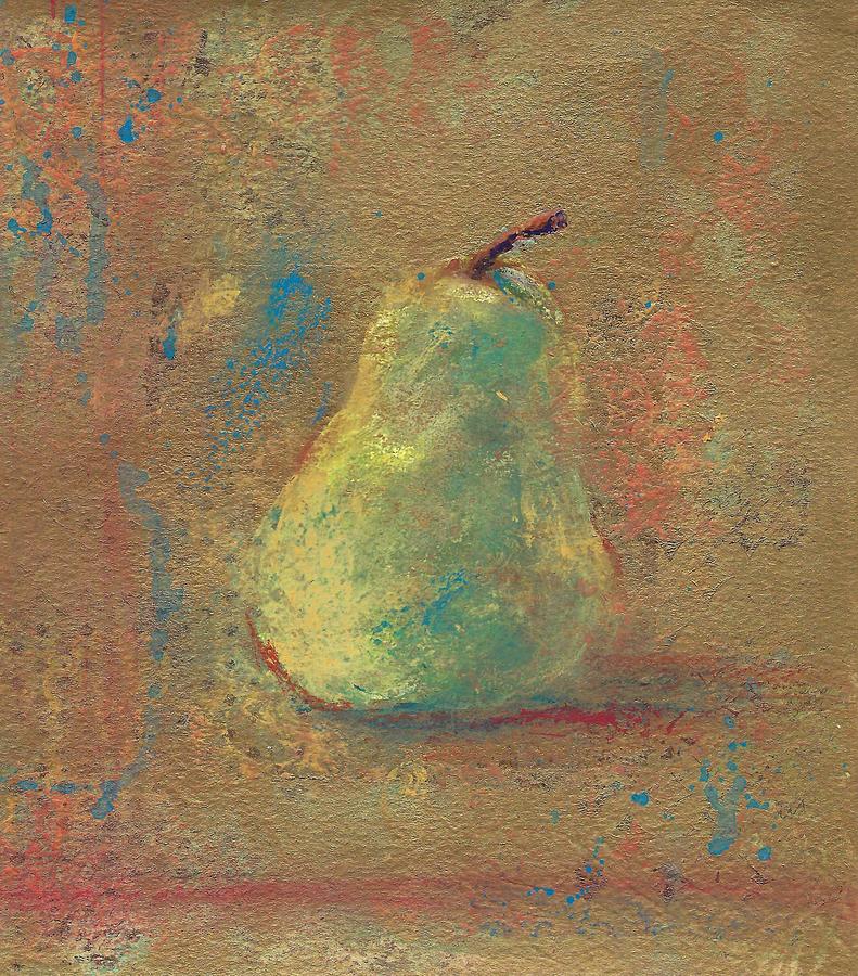 Pear Painting by Ruth Kamenev
