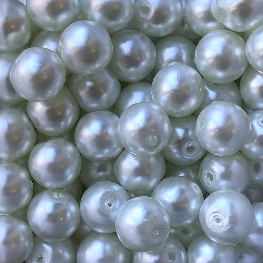 Pearl Glass Beads Photograph by Marianna Mills