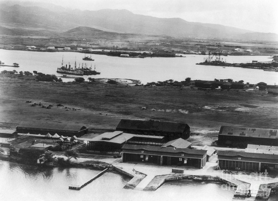 Pearl Harbor, 1923 Photograph by Granger