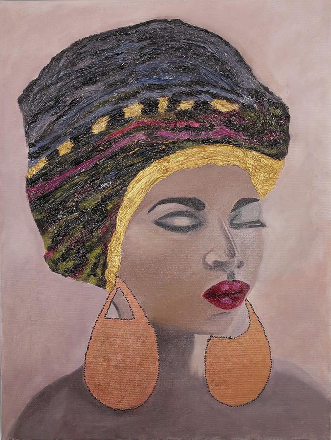 Pearl of Malians Painting by Selcen Kumral | Fine Art America